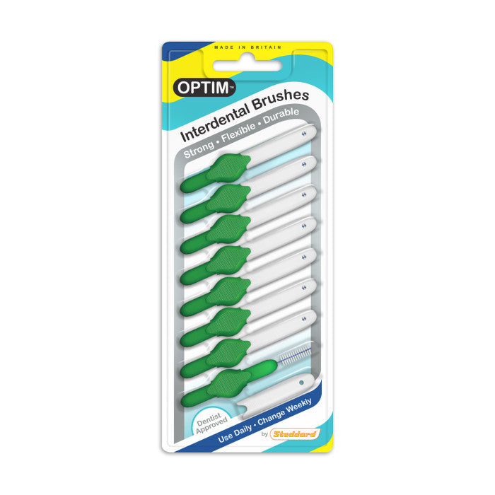OPTIM Interdental Brushes: Original - Size 5 - 0.8mm - Green (8)